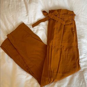 Madewell High Waist Drawstring Trousers